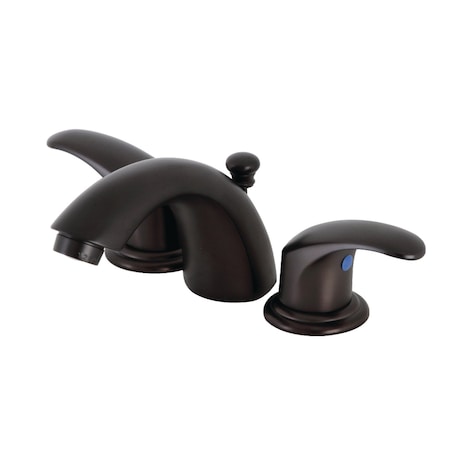 Kingston Brass KB955LL Mini-Widespread Bathroom Faucet, Oil Rubbed Bronze KB955LL